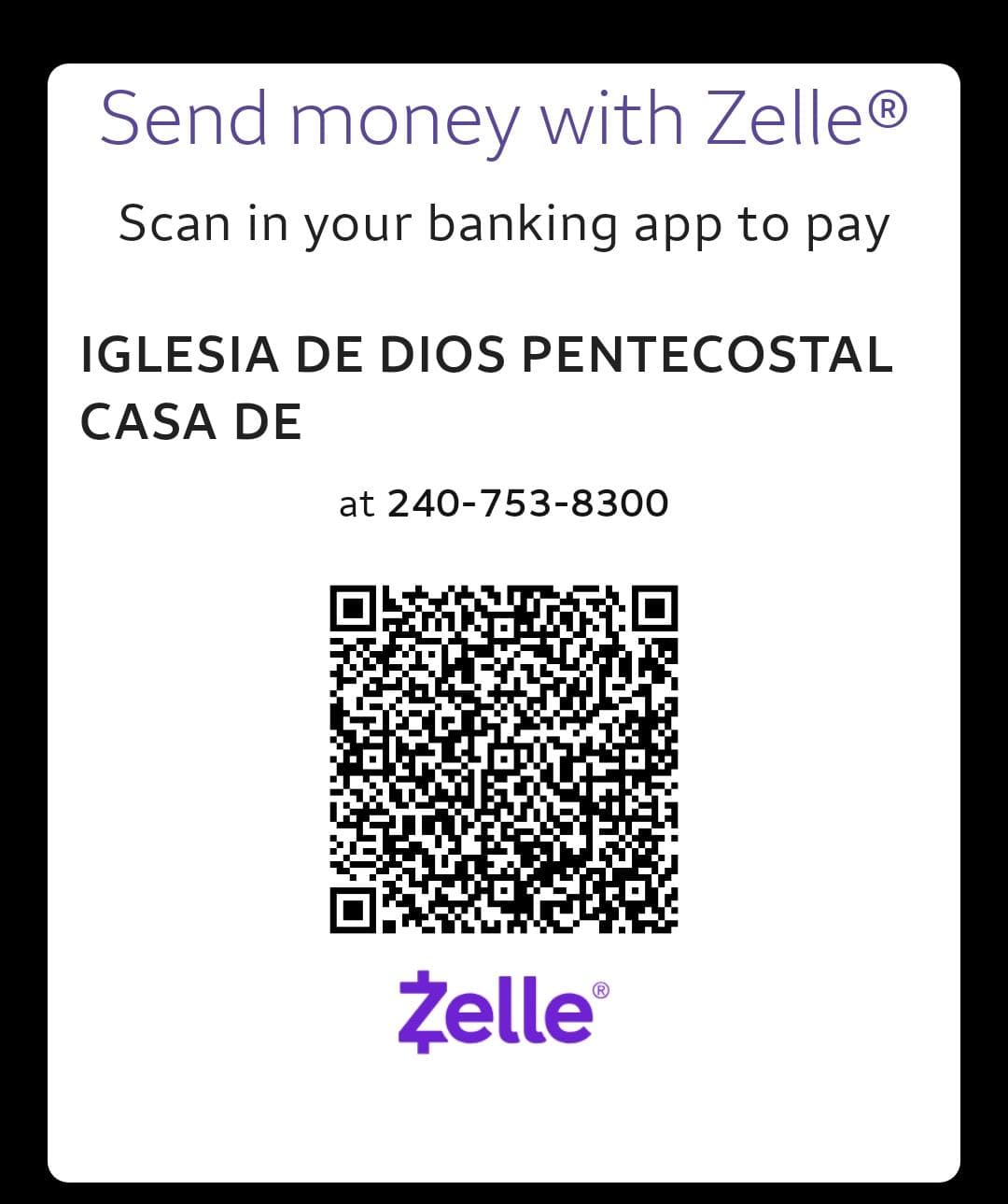 Zelle QR